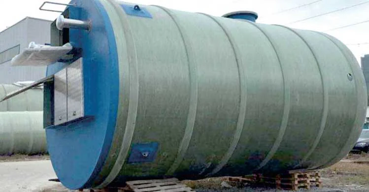 FRP Integrated Prefabricated Pump Station